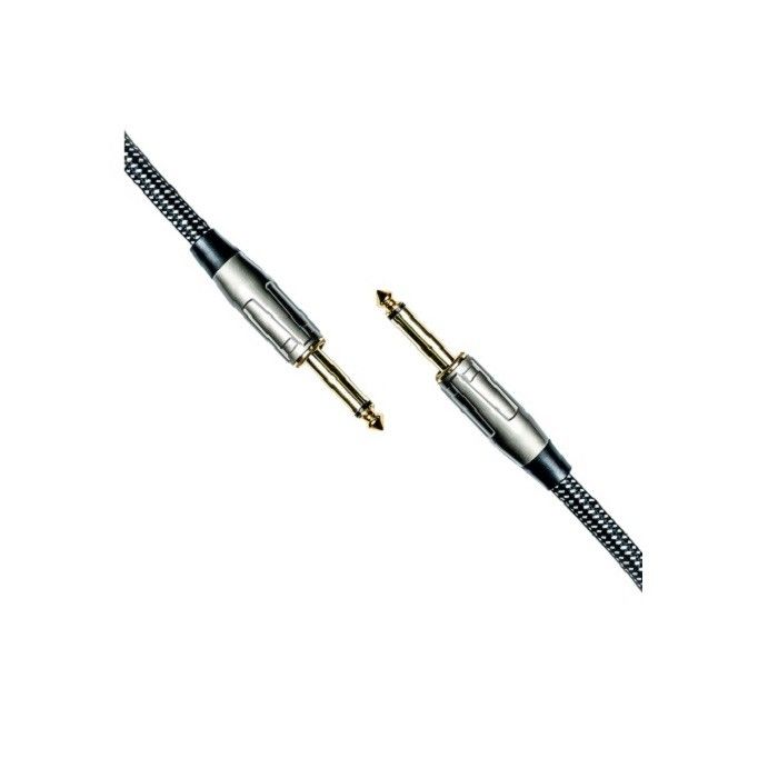 6.35mm 기타 케이블 악기 패치 케이블 나일론 직선으로 직선으로 엮은 앰프 케이블