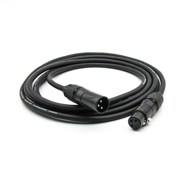 AWG 24 XLR 마이크 케이블 블랙 XLR 남성 XLR 여성 마이크 케이블 믹서