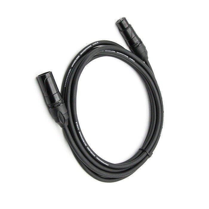AWG 24 XLR 마이크 케이블 블랙 XLR 남성 XLR 여성 마이크 케이블 믹서