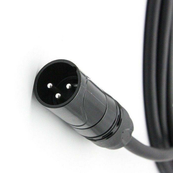 AWG 24 XLR 마이크 케이블 블랙 XLR 남성 XLR 여성 마이크 케이블 믹서