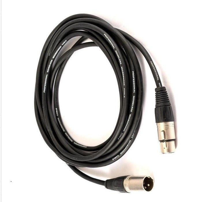 10FT XLR 남성에서 여성 마이크 케이블 마이크 믹서용 마이크 코드