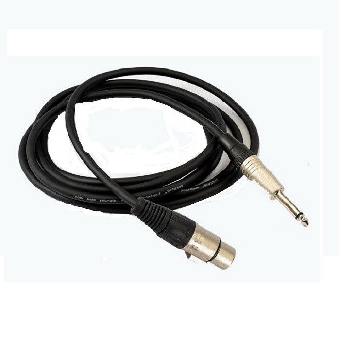 1/4 인치 마이크 케이블 10 피트 XLR 케이블 XLR 남성 XLR 여성 마이크 케이블