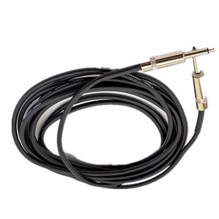 1.0SQ DJ 스피커 케이블 10ft 16 Gauge 1/4 인치에서 1/4 인치 6.35mm 오디오 케이블
