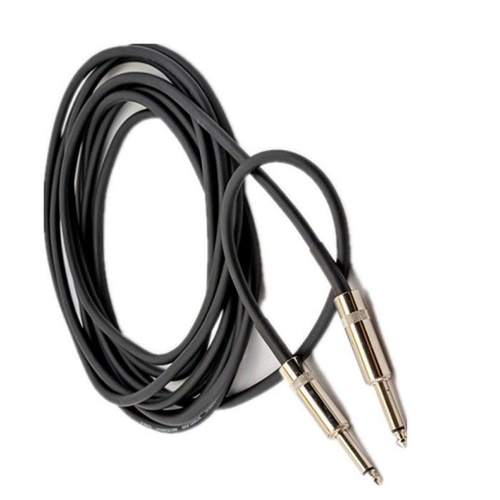 1.0SQ DJ 스피커 케이블 10ft 16 Gauge 1/4 인치에서 1/4 인치 6.35mm 오디오 케이블