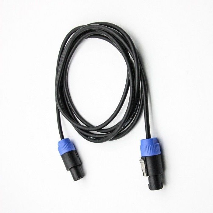 12 AWG 순수 구리 스피커 커넥터 와이어링 2.5 SQ 스피커 PA 패치 케이블 DJ 와이어