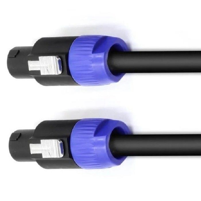 2.5mm 스피커 와이어 투 스피커 12 AWG 스피커 패치 코드 12 가이즈 DJ 와이어