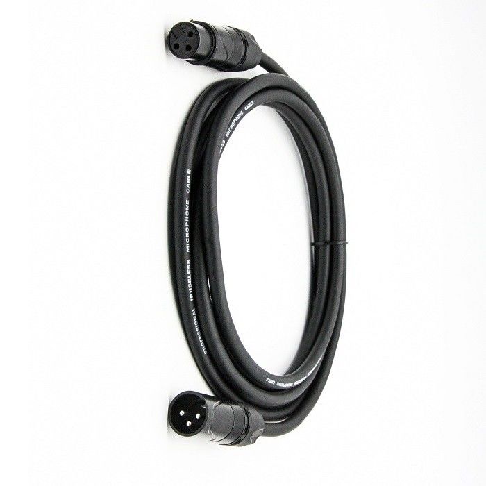 5m 6m XLR 마이크 케이블 OFC 선도자 마이크 케이블 3 핀 XLR-XLR 블랙 와이어