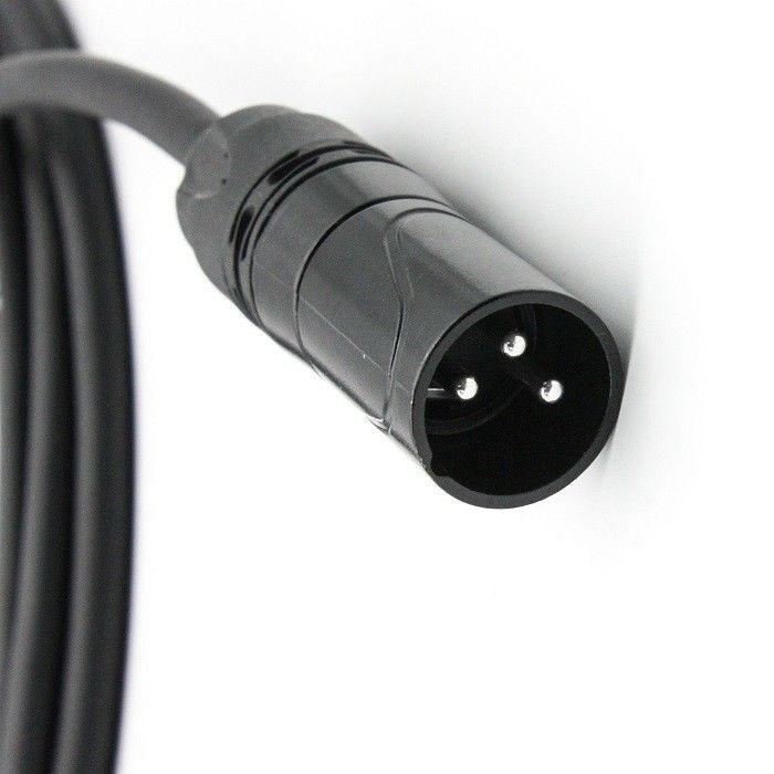 5m 6m XLR 마이크 케이블 OFC 선도자 마이크 케이블 3 핀 XLR-XLR 블랙 와이어