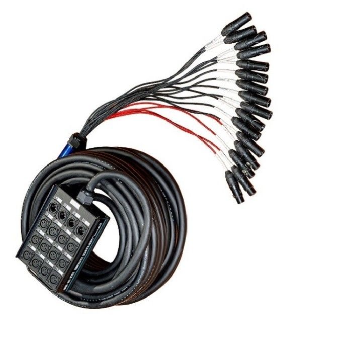 멀티 채널 오디오 Xlr Snake 100ft 16 채널 케이블 XLR 스플리터 케이블 녹음용