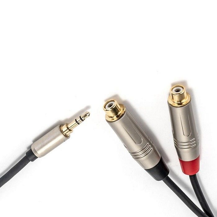 3.5mm Y 스플리터 케이블 RCA Y 오디오 케이블 3.5mm 스테레오 2* RCA 스피커