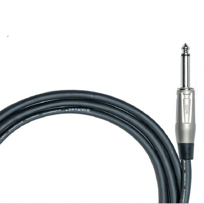 1/4 XLR 여성 마이크 코드 검은 XLR 케이블 10ft 마이크 케이블