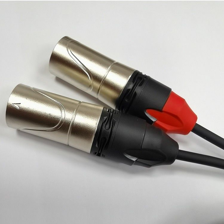 DAC C에서 듀얼 XLR 남성 오디오 케이블 Y 스플리터 강력한 DAC 칩으로 구축
